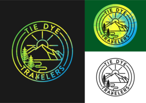 Tie Dye Travelers | Logo Design by ammar_ed