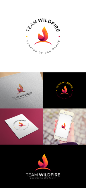 Team Wildfire          powered by eXp Realty | Logo Design by NineOwl