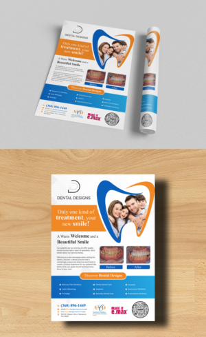 Dental Lab advertising to cosmetic dentist | Flyer Design by ecorokerz