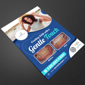 Dental Lab advertising to cosmetic dentist | Flyer Design by TuktukiShree