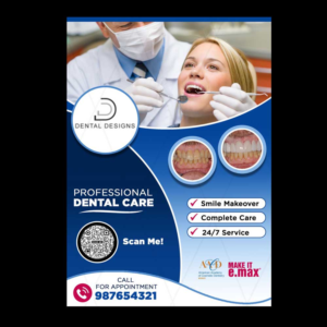 Dental Lab advertising to cosmetic dentist | Flyer Design by DA.