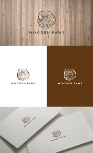 Wooden Paws | Logo Design by GLDesigns