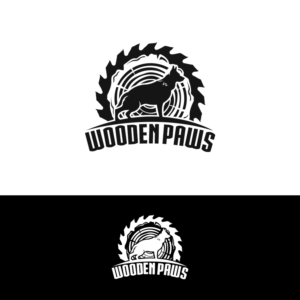 Wooden Paws | Logo Design by PsyPen