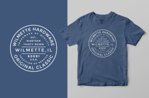 wilmette t shirt new shirt design | T-shirt Design by Elizaveta M