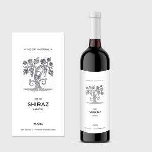 Beach Shack Wines range of wine labels | Label Design by Fat Bat Man