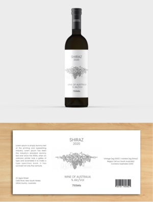 Beach Shack Wines range of wine labels | Label Design by ecorokerz