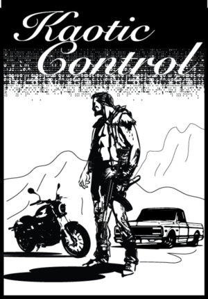 Kaotic control is a high speed murdered out adrenaline junky motor sports brand, | Graphic Design by dv