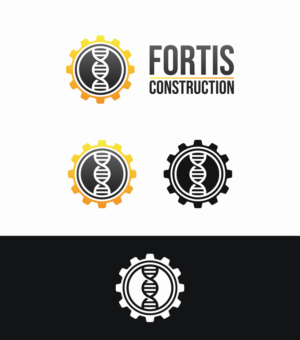 Fortis Construction / Twist | Logo Design by Elizaveta M