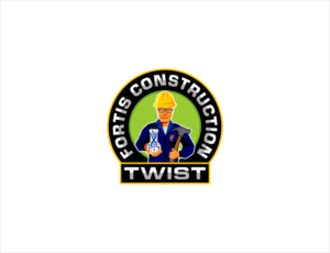 Fortis Construction / Twist | Logo Design by BNdesigner