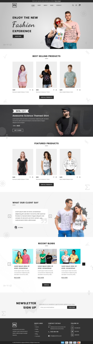 Niche Apparel business needs BigCommerce Site Design | BigCommerce-Design von Sbss