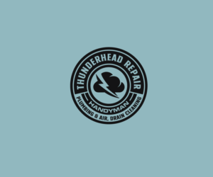 Thunderhead Repair  Plumbing & Air,  Drain Cleaning, Handyman | Logo-Design von Ena