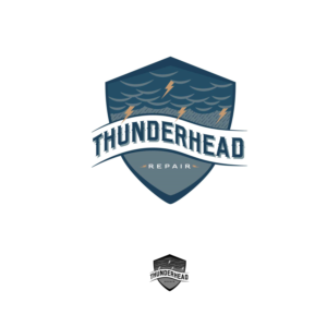 Thunderhead Repair  Plumbing & Air,  Drain Cleaning, Handyman | Logo Design by yudaharv