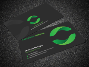 SJ Rubbish Removal Business Card | Business Card Design by Sandaruwan