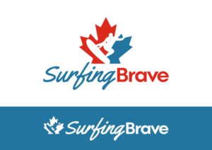 Logo-Design von grrssn für Surfing Brave | Design #26948489