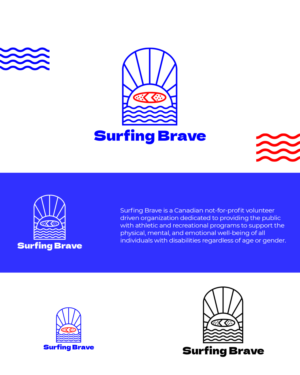 Logo-Design von FoxD solutions für Surfing Brave | Design #26951572