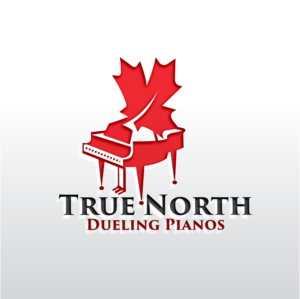 True North Dueling Pianos | Logo Design by Jennifer©