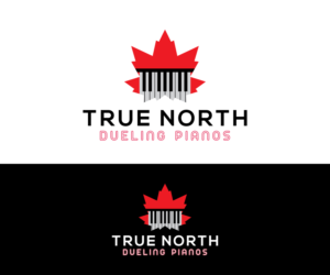 True North Dueling Pianos | Logo Design by Dot Design 3