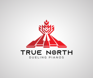 True North Dueling Pianos | Logo Design by Indrawasih