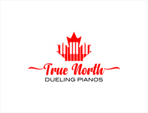 True North Dueling Pianos | Logo Design by BNdesigner