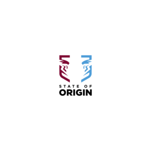 State of Origin in the age of COVID | Logo Design by Lykos