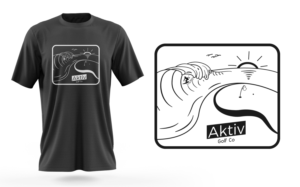 T-shirt Design by Risallah for Aktiv Golf | Design #26953214