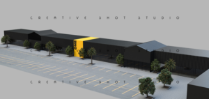 strip mall 3d design | 3D Design von Creative Shots Studio