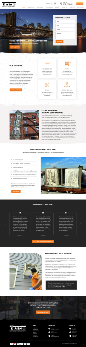 Web Design by pb for this project | Design #26962374