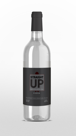 Straight Up Vodka | Packaging Design by Grafix Hive