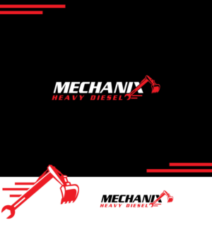 MECHANIX HEAVY DIESEL | Logo Design by ecorokerz