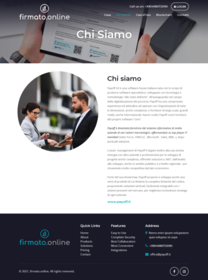 Wordpress Design by Starlyn DS for Payoff Srl | Design: #27022345