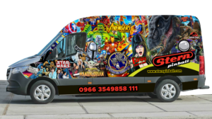 Arcade Game Delivery Truck Wrap | Car Wrap Design by jancon 2