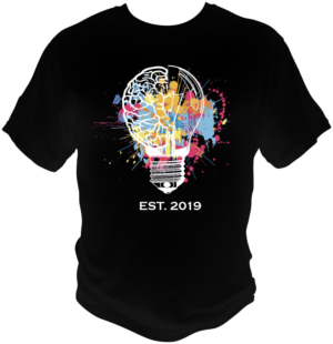 Half bulb ?? half brain ?? isom shirt  | T-shirt Design by bacujkov