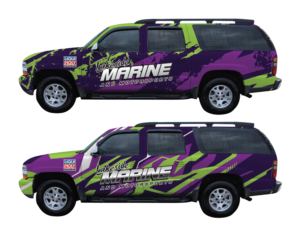 Lakeside Marine & Motorsports Epic, Badass, Masculine Vehicle Wrap | Car Wrap-Design von White Diary