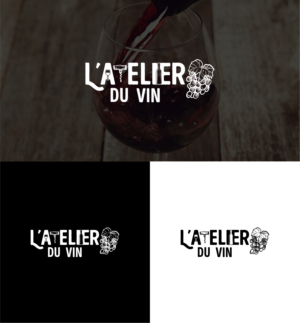 L'atelier du vin | Logo Design by Jose Loaiza