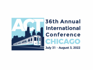 ACT 36th Annual International Conference | July 31 - August 3, 2022 | Logo Design by mazyo2x