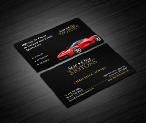 Business Card Design by Creations Box 2015 for STAR CITY MOTORS | Design #27009251