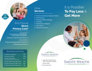 Flyer Design by Akshar Shailesh for Emsite Health | Design #26992227