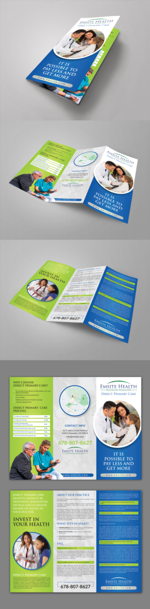 Flyer Design by Artandstuffbyshree for Emsite Health | Design #26993300