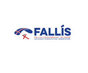 FALLÍS / Fallhlífasamband Íslands / Icelandic Parachuting Association | Logo Design by Buck Tornado