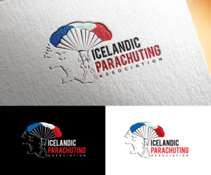 FALLÍS / Fallhlífasamband Íslands / Icelandic Parachuting Association | Logo Design by step forward 2