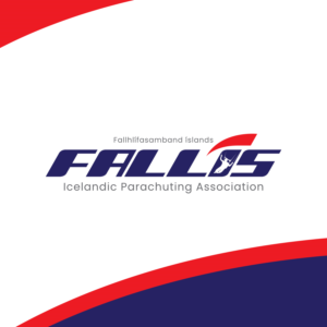 FALLÍS / Fallhlífasamband Íslands / Icelandic Parachuting Association | Logo Design by Christopher.Min