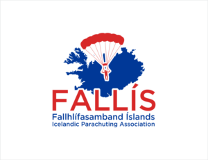 FALLÍS / Fallhlífasamband Íslands / Icelandic Parachuting Association | Logo Design by BNdesigner