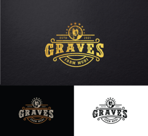 Graves Farm Mudi | Logo-Design von step forward 2