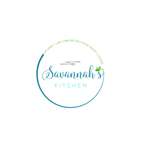 "Savannah's Kitchen" Gourmet Low Carb Recipes from Smart Cleanse | Logo Design by MMYOUSUF