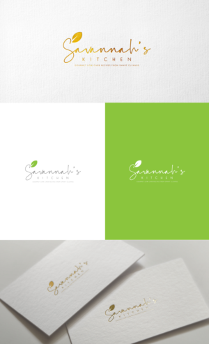 "Savannah's Kitchen" Gourmet Low Carb Recipes from Smart Cleanse | Logo Design by GLDesigns