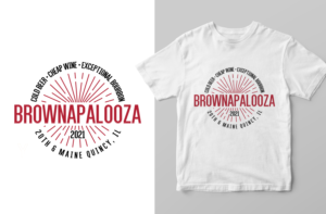 Brownapalooza 2021 | Graphic Design by Elizaveta M