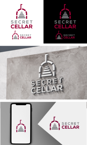 Secret Cellar | Logo-Design von sangeloenriquez