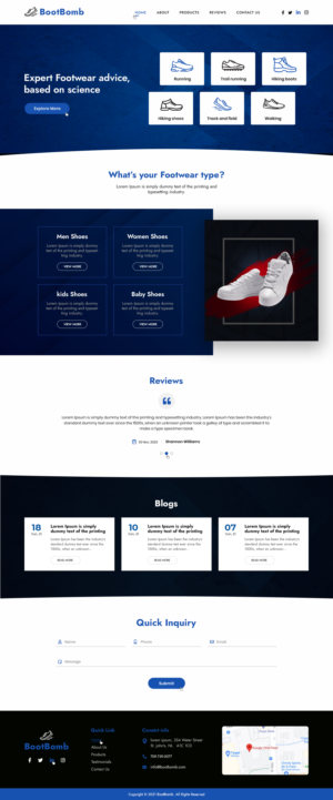 BootBomb | Web Design by Ved Web Services