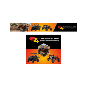 Need CATCHY/VIVID Banner design for my new UTV/ATV/Off Road Vehicle turn signal/lighting company | Banner Ad Design by Fat Bat Man