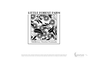 'little forest farm' (and maybe) 'middleton, fleurieu peninsula' | Logo-Design von InkThink by Scaurus